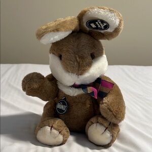Vintage Gund Limited Edition‎ T.C. Birthday Bunny Jointed Rabbit Collectible